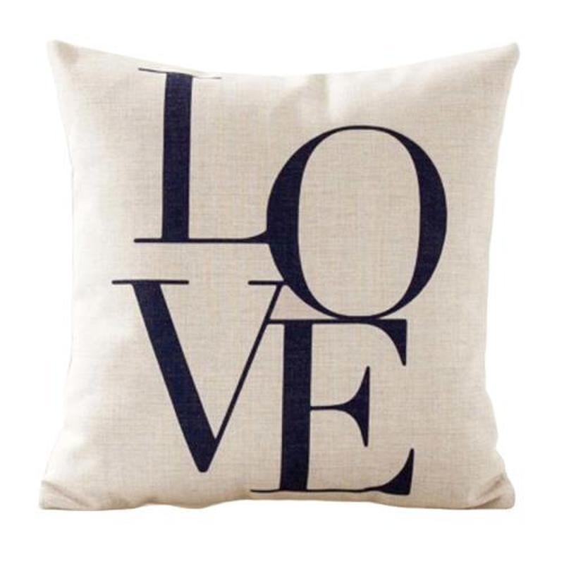 housse coussin love