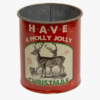 Boite en métal Holly Jolly Christmas