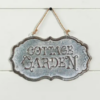 Petit panneau imprimé Cottage Garden