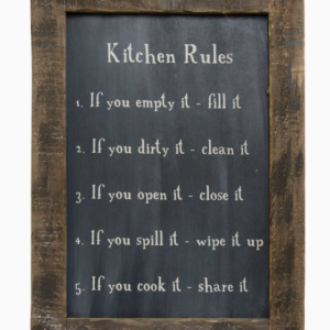 panneau kitchen rules