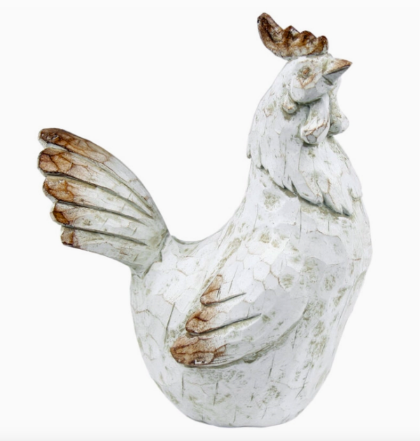 Figurine White Coq