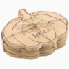 Lot de 4 sous-verres Pumpkin Spice