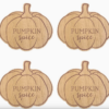 Lot de 4 sous-verres Pumpkin Spice