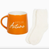 Mug et Chaussettes Hello Autumn