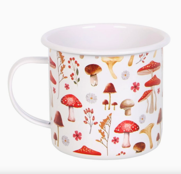 Mug en émail Mushroom