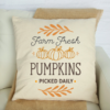 Housse de coussin Pumpkin Picked Daily