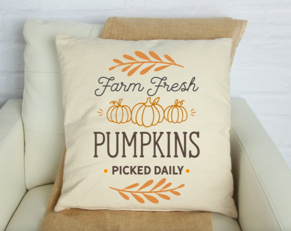 Housse de coussin Pumpkin Picked Daily