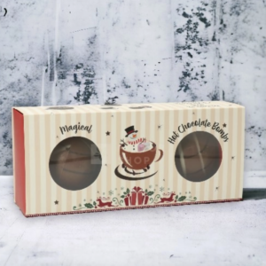 Coffret 3 boules de chocolat chaud magique